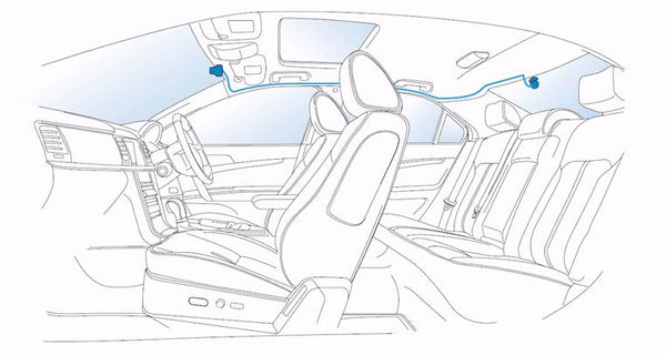 Rear Window Camera Connecting Cable